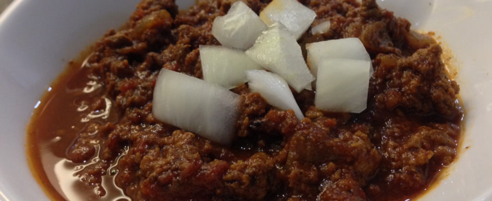 All-meat chili
